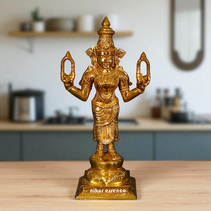 Kannaki Amman standing Panchaloha statue - 19 inches Nikuressence