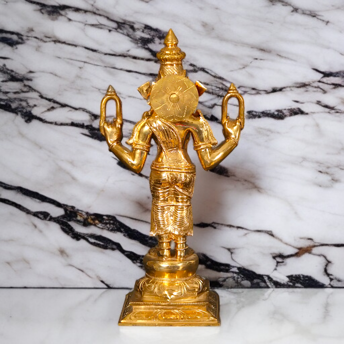 Kannaki Amman standing Panchaloha statue - 19 inches Nikuressence