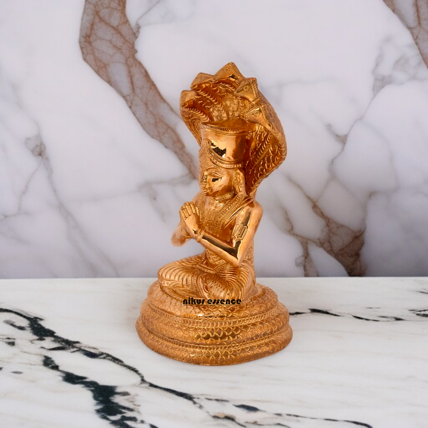 Panchaloha Lord Manavala Mamunigal idol - 5 Inches Nikuressence