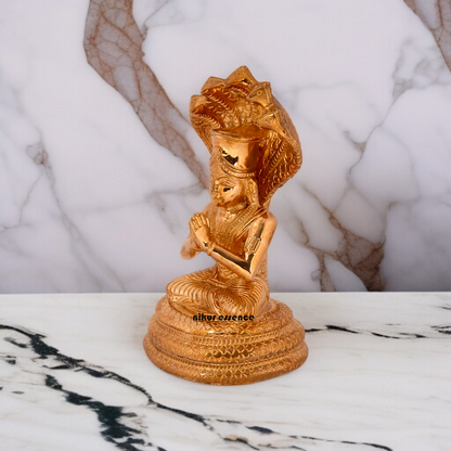 Panchaloha Lord Manavala Mamunigal idol - 5 Inches Nikuressence