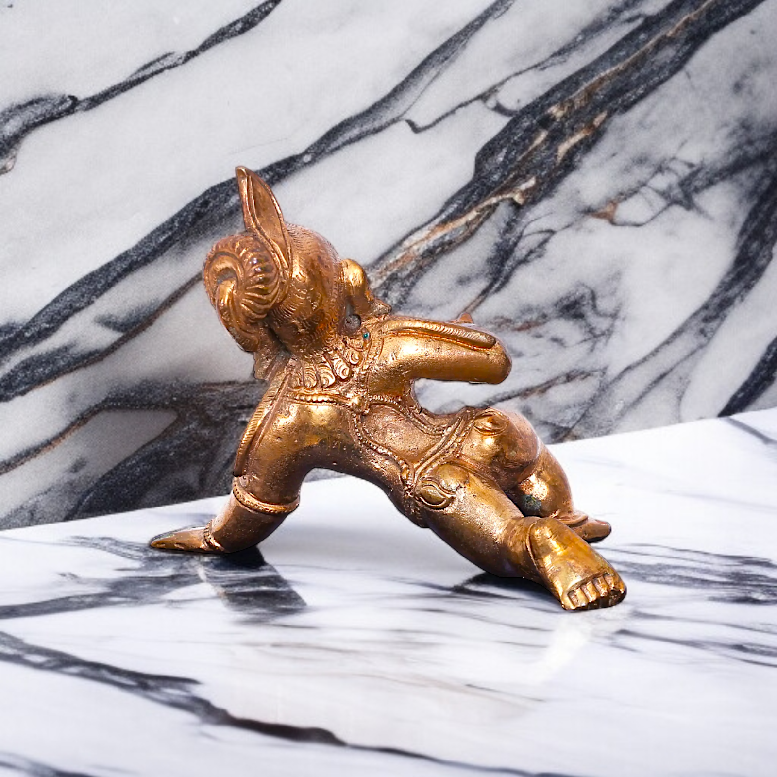 Krishna laddoo Gopal Panchaloha idol - 2 Inches Nikuressence