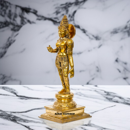 Panchaloha Sivagami Devi Blessing standing Idol- 16 Inches Nikuressence