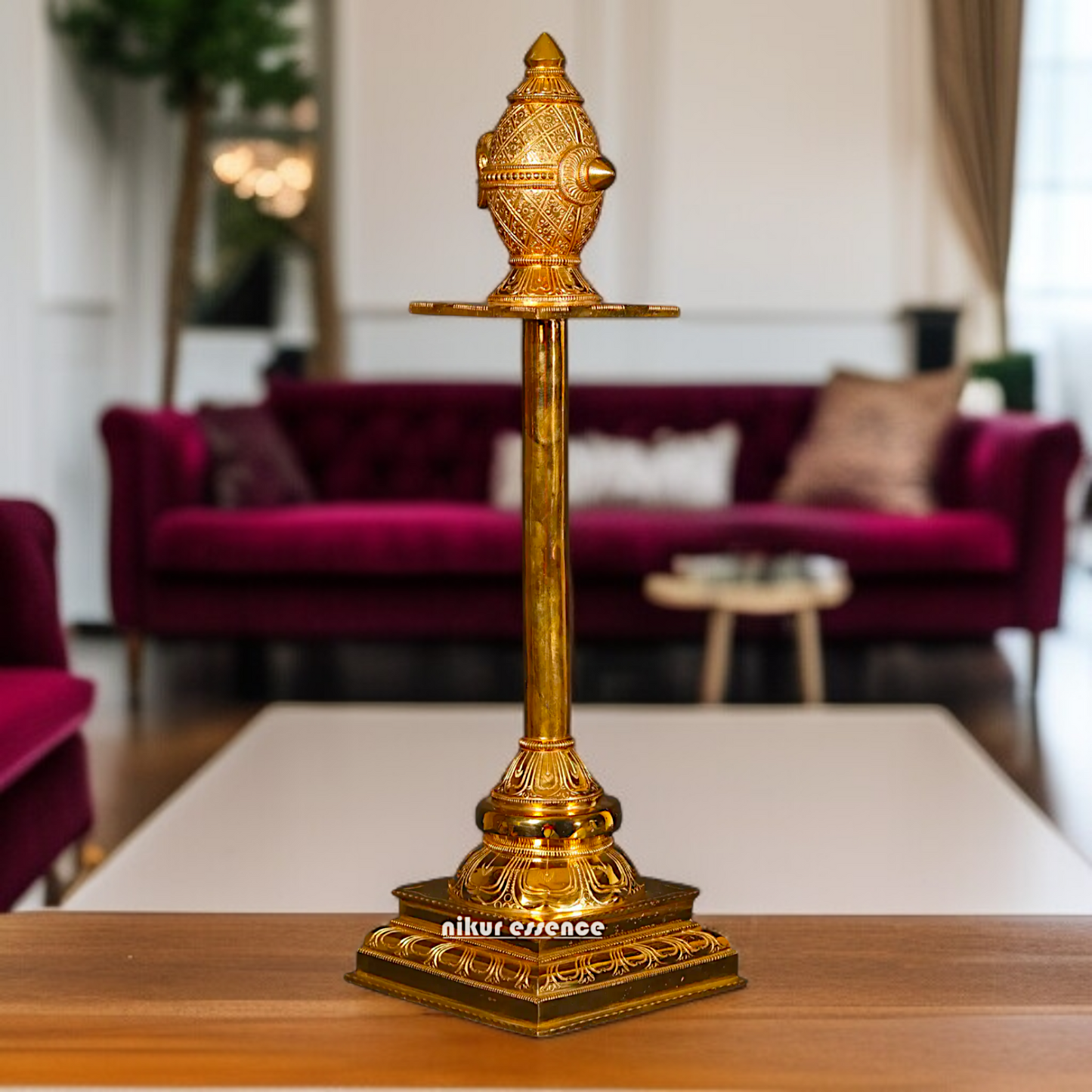 Panchaloha Elephant Goad - 24 Inches Nikuressence