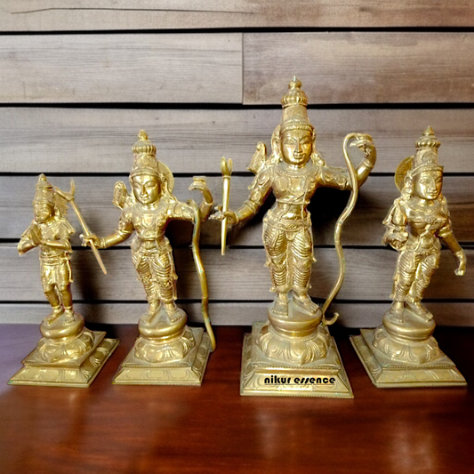 Parivar darbar set Panchaloha Pooja idol- 18 Inches Nikuressence
