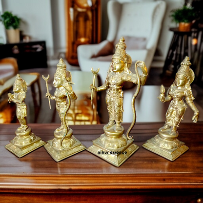 Parivar darbar set Panchaloha Pooja idol- 18 Inches Nikuressence