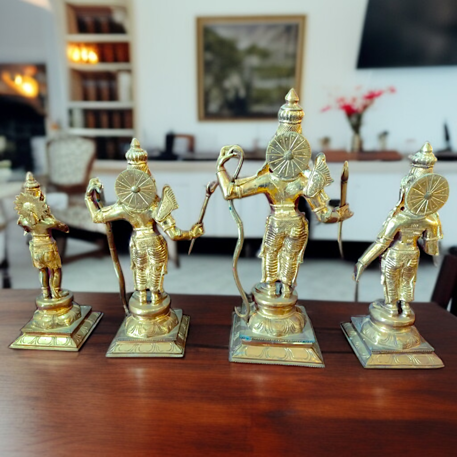 Parivar darbar set Panchaloha Pooja idol- 18 Inches Nikuressence