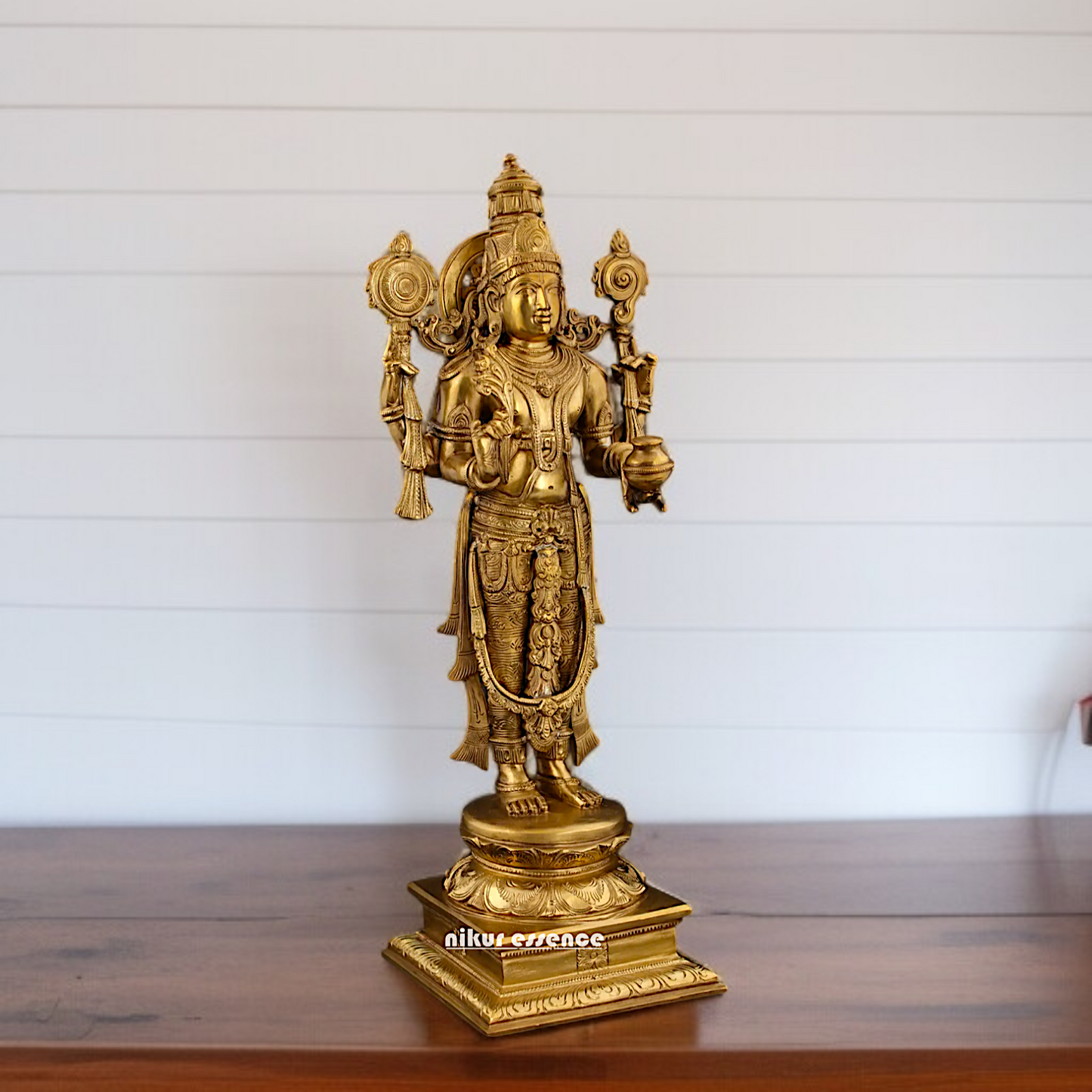 Dhanvantari Swamy Panchaloha idol - 14 Inches Nikuressence