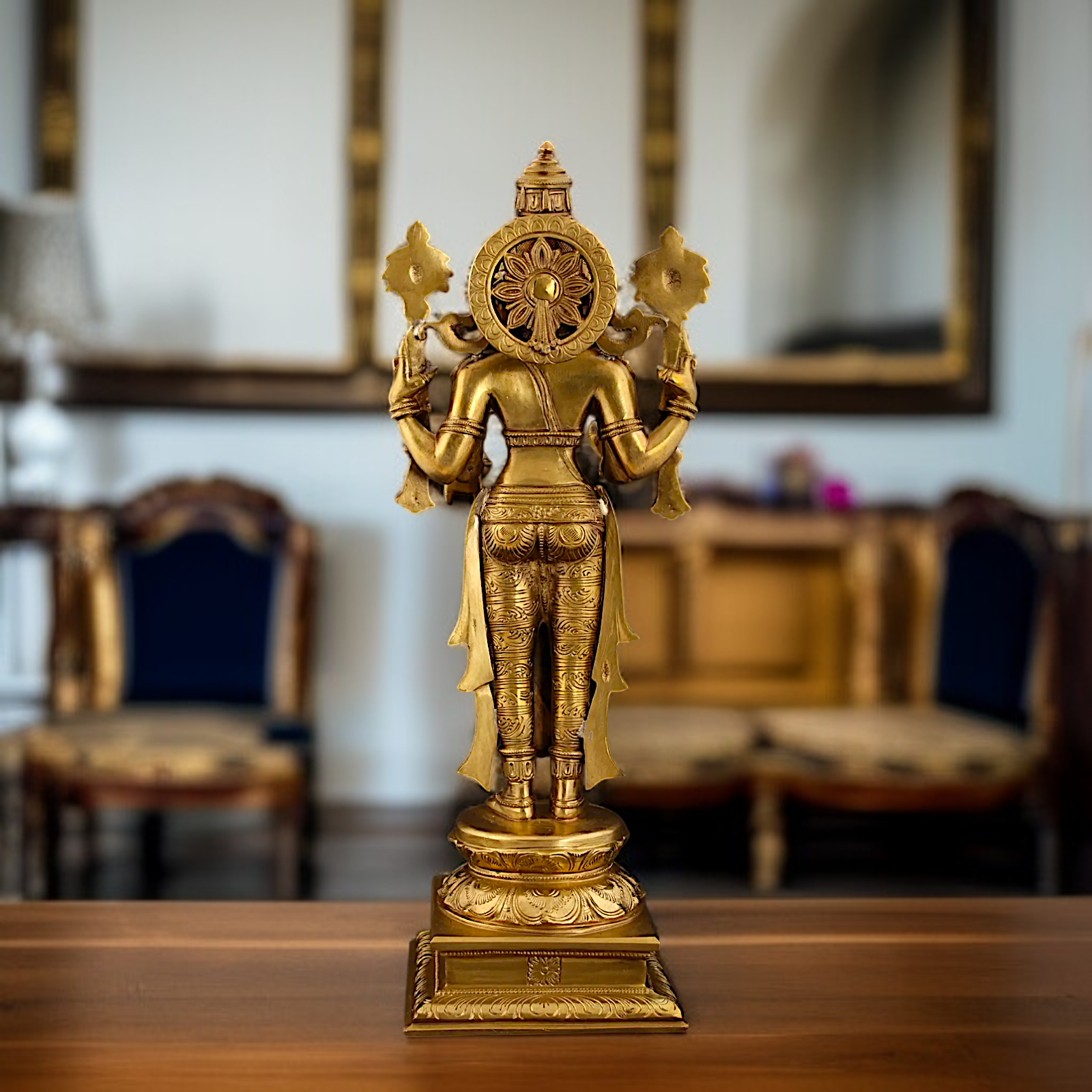 Dhanvantari Swamy Panchaloha idol - 14 Inches Nikuressence