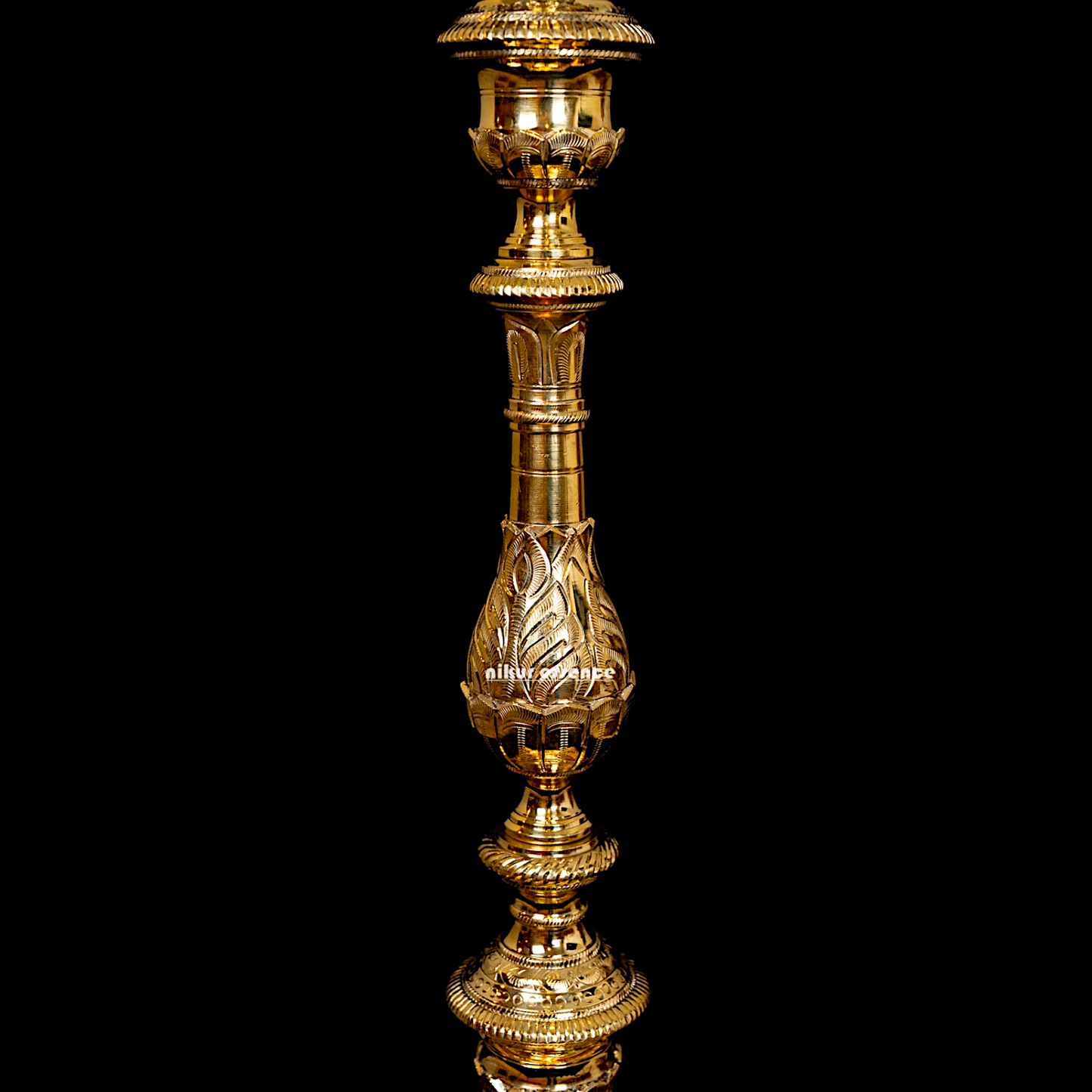 Solid Brass Bird Diya lamp room decor - 38 Inches Nikuressence