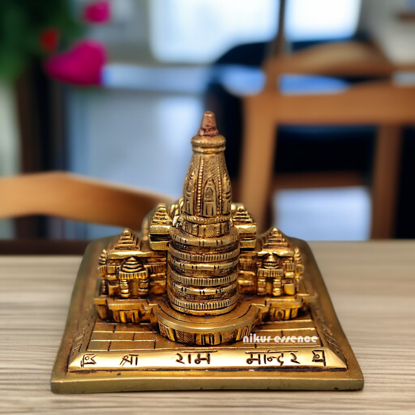 Ram Mandir Ayodhya Solid Brass idol - 8 Inches Nikuressence