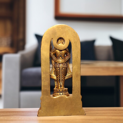 Shree Ram Lalla Standing Solid Brass idol - 7 Inches Nikuressence