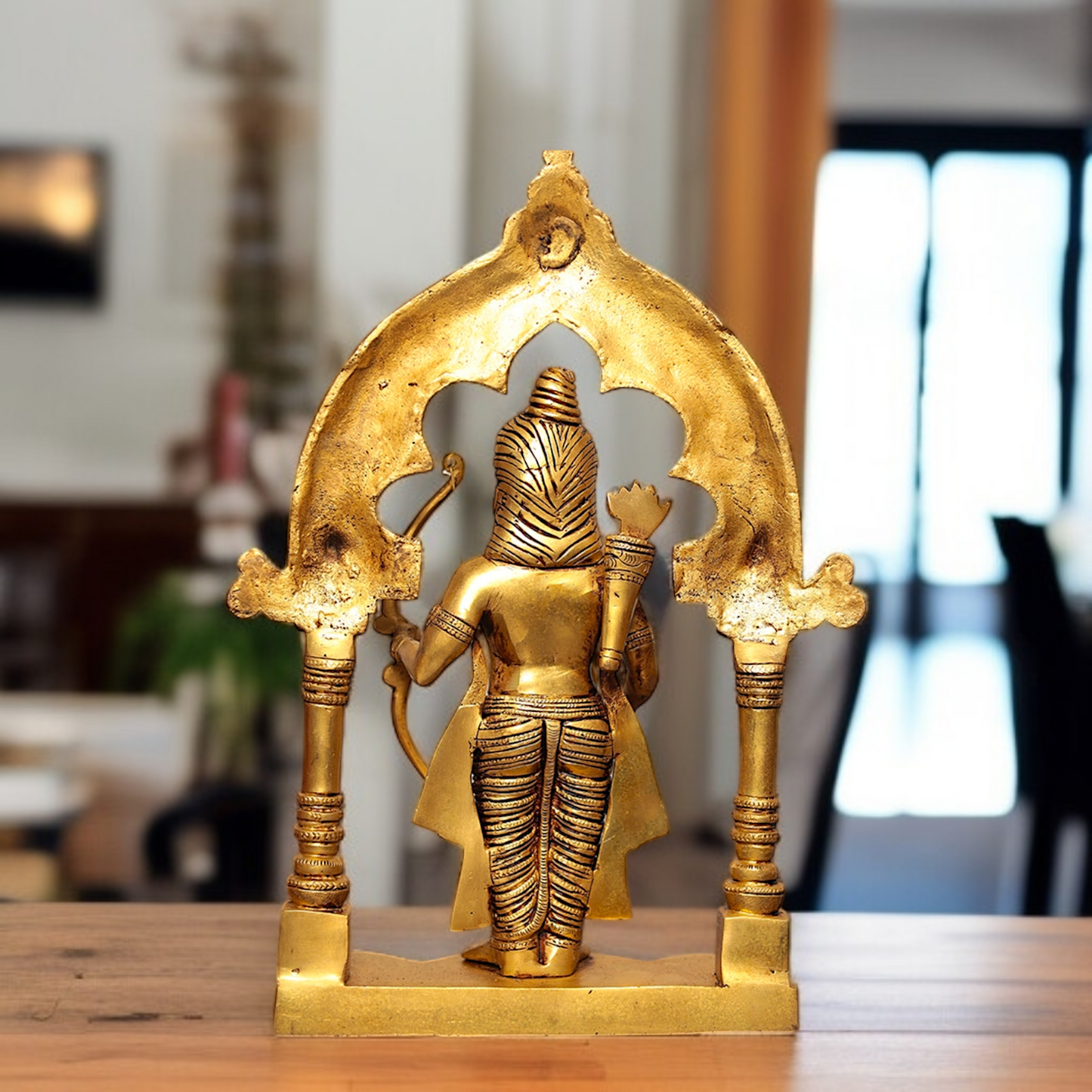 Shri Ram Lalla Standing brass idol - 14 Inches Nikuressence