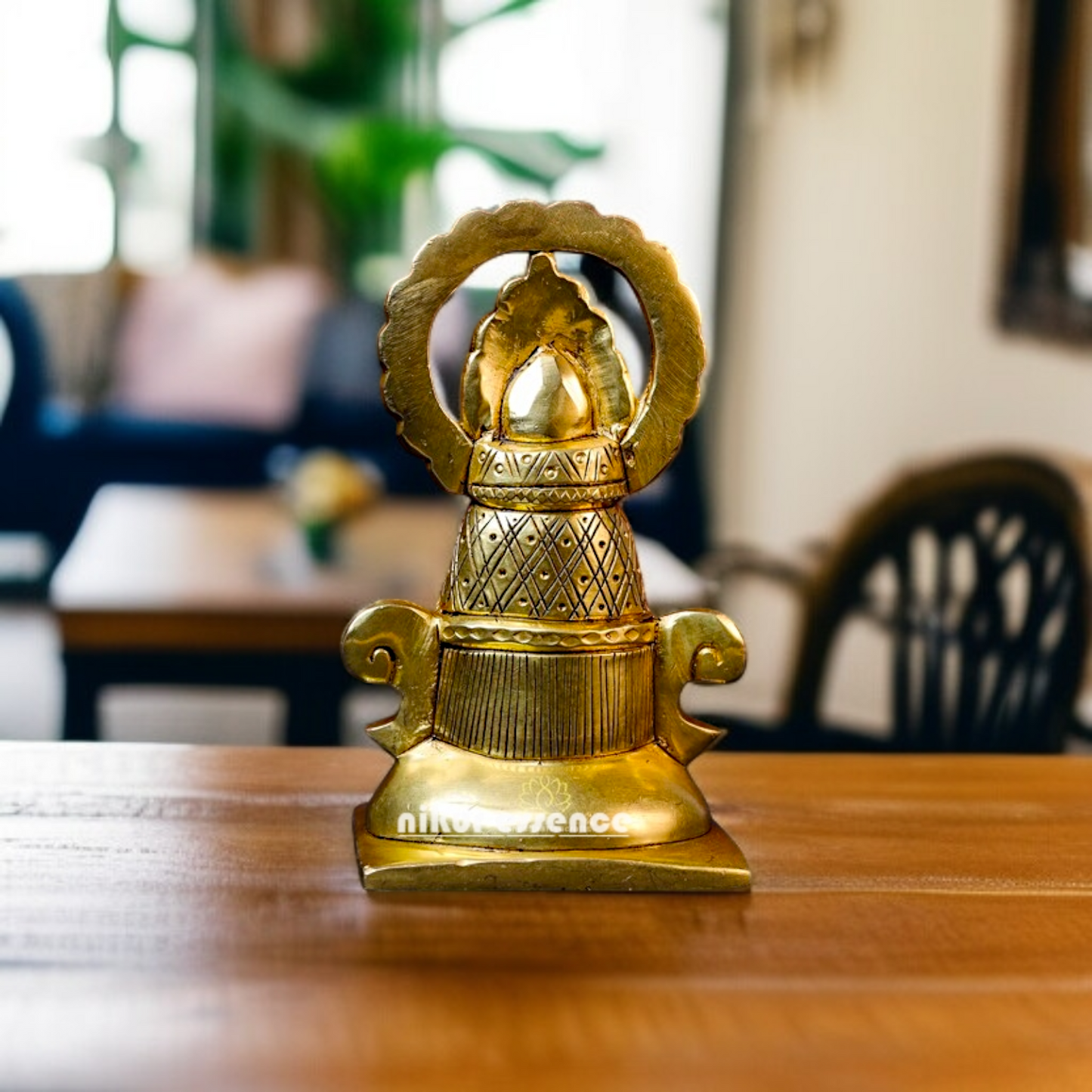 Khatu Shyam Baba ji Worship Solid Brass idol - 1.772 inches Nikuressence