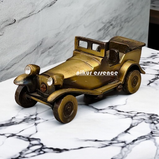 Pure Brass Car Home Decor Statue - 5 Inches Nikuressence