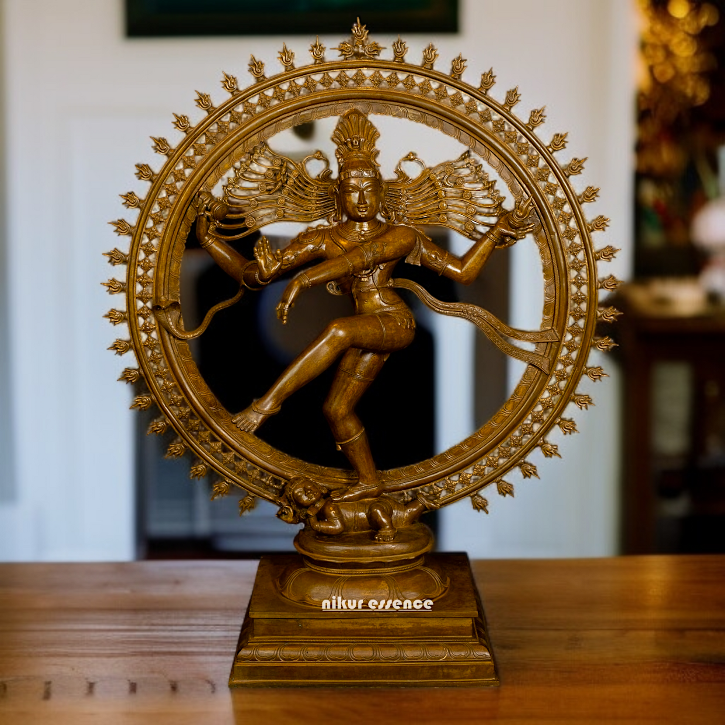Shiva Nataraja Tandav dance Panchaloha idol - 40 Inches Nikuressence