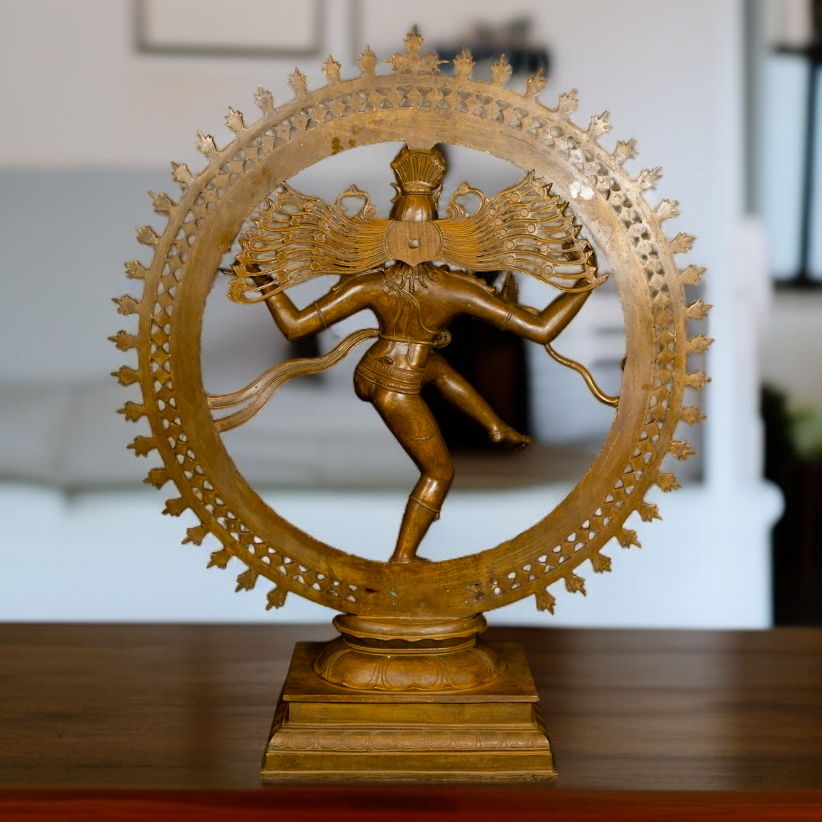 Shiva Nataraja Tandav dance Panchaloha idol - 40 Inches Nikuressence