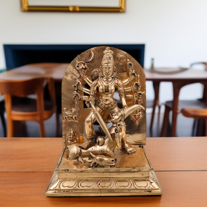Goddess Durga Kali Ma Pooja Panchaloha idol - 6.5 Inches Nikuressence