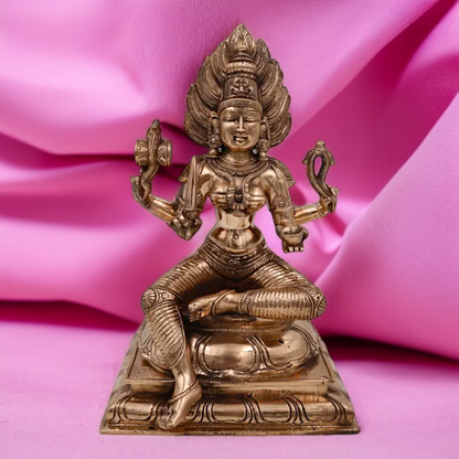 Durga Mariamman Devi Panchaloha idol - 10.5 Inches Nikuressence