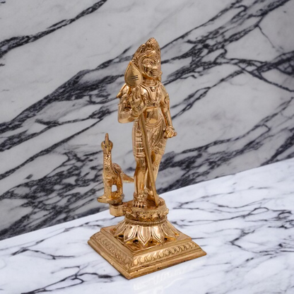 Lord Murugan standing Panchaloha idol - 7 Inches Nikuressence