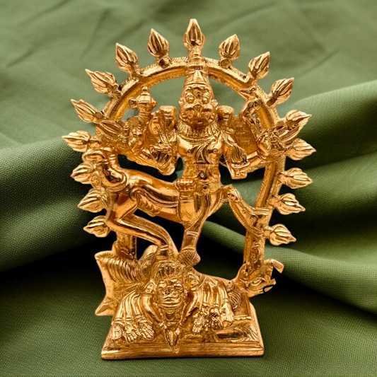 Bronze/Panchaloha sharabha Standing statue - 6 Inches Nikuressence