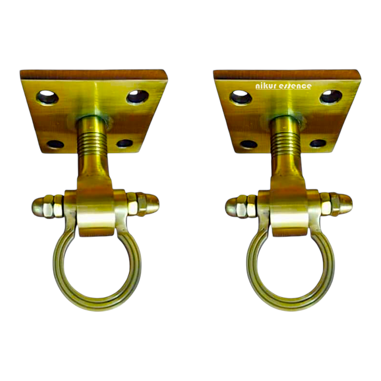 Indian Rosewood Oonjal (Jhula/Swing) – 5ft Traditional Wooden Swing with 7ft Brass Chains & Elegant Inlay Work | Available Worldwide Nikuressence