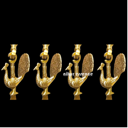 Handcrafted Wooden Oonjal (Jhula/Swing) – 5ft Royal Wooden Swing with Brass Chains & Traditional Inlay Work Nikuressence