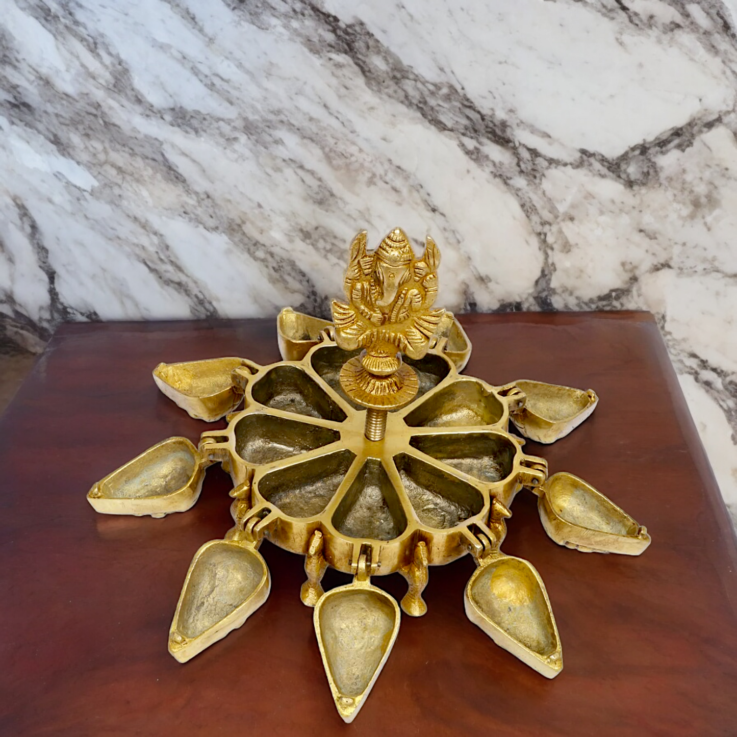 Buy Ganesh chopda box kumkum sindoor - 6 inches Nikuressence