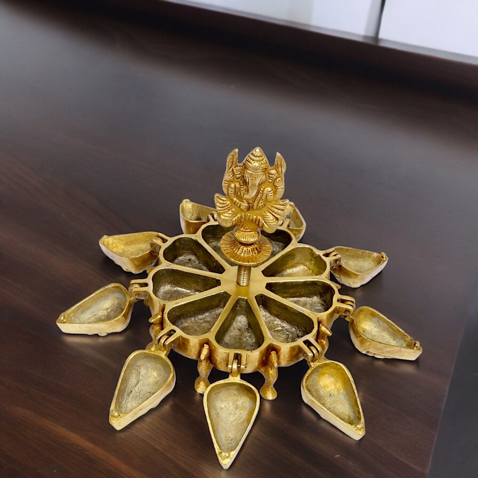 Buy Ganesh chopda box kumkum sindoor - 6 inches Nikuressence