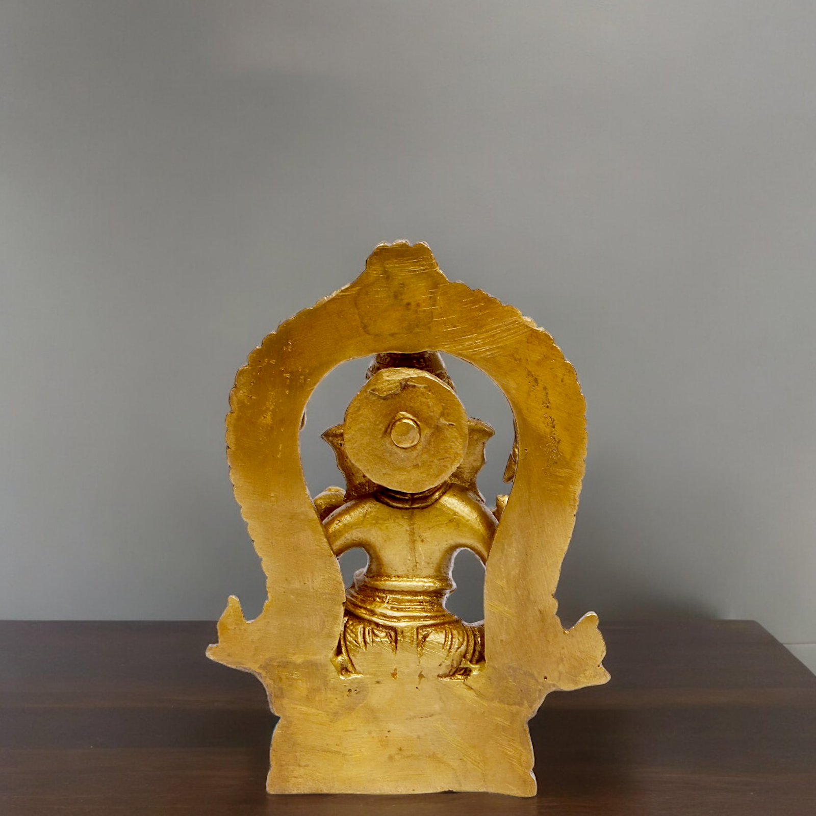 Buy Ganpati Vinayaka Solid Braas statue - 4.5 inches Nikuressence