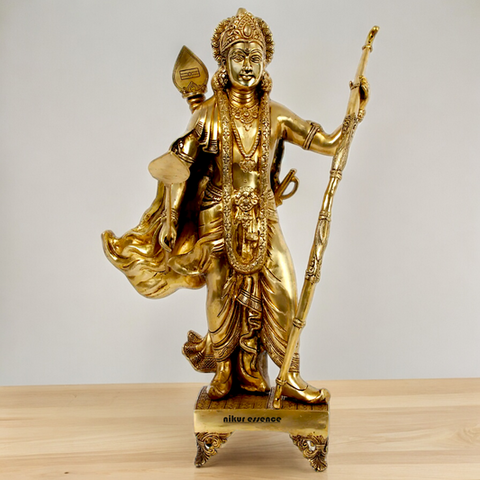 Buy Ram Solid Brass Beautiful Idol - 24 inches Nikuressence