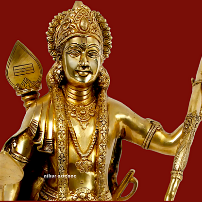 Buy Ram Solid Brass Beautiful Idol - 24 inches Nikuressence