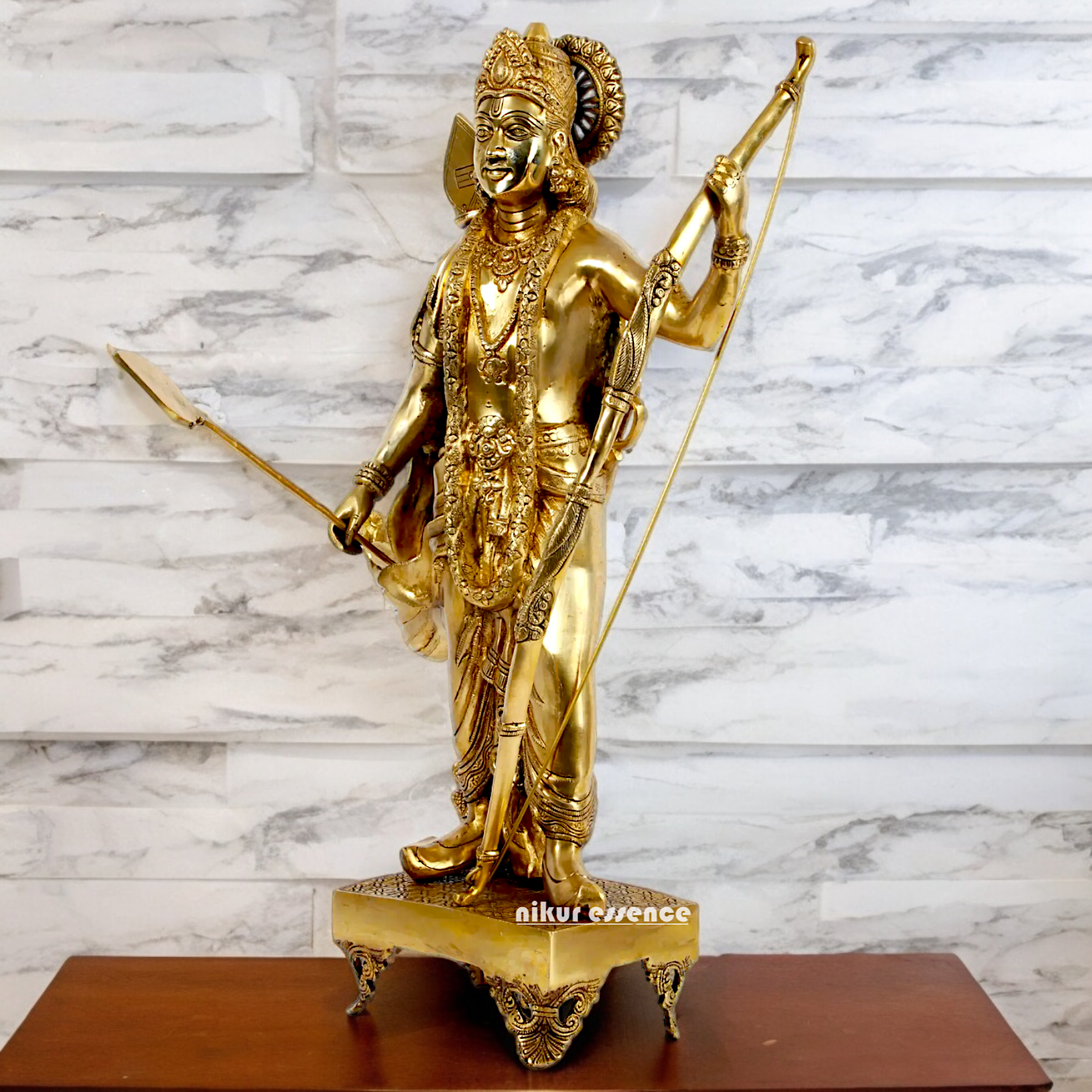 Buy Ram Solid Brass Beautiful Idol - 24 inches Nikuressence