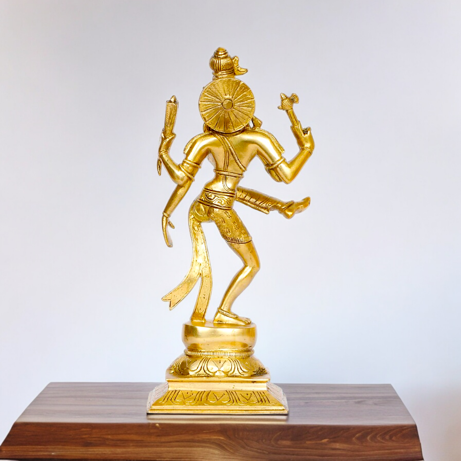 Solid Brass Ardhanarishvara Ardhnarishwar Statue - 12 inche Nikuressence