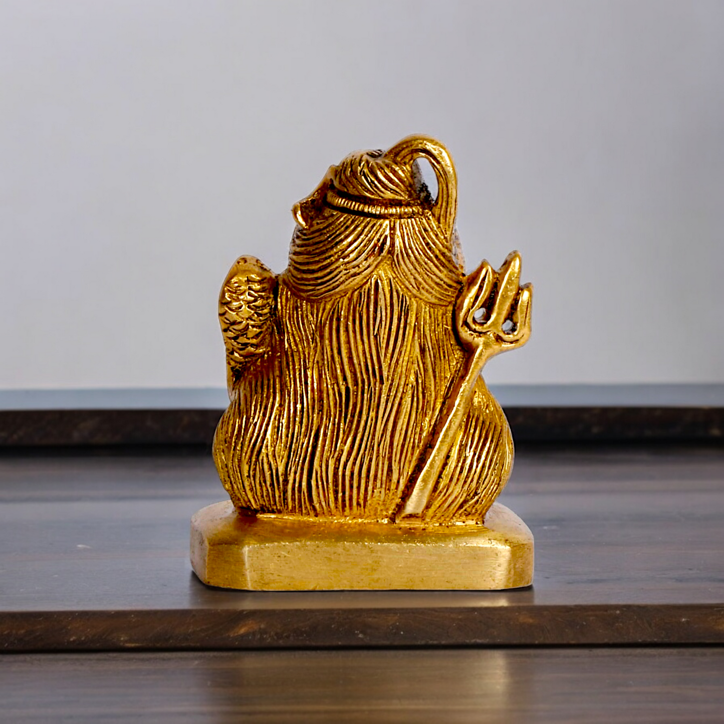 Buy Shiva Face Head Solid Brass idol - 3 inches Nikuressence