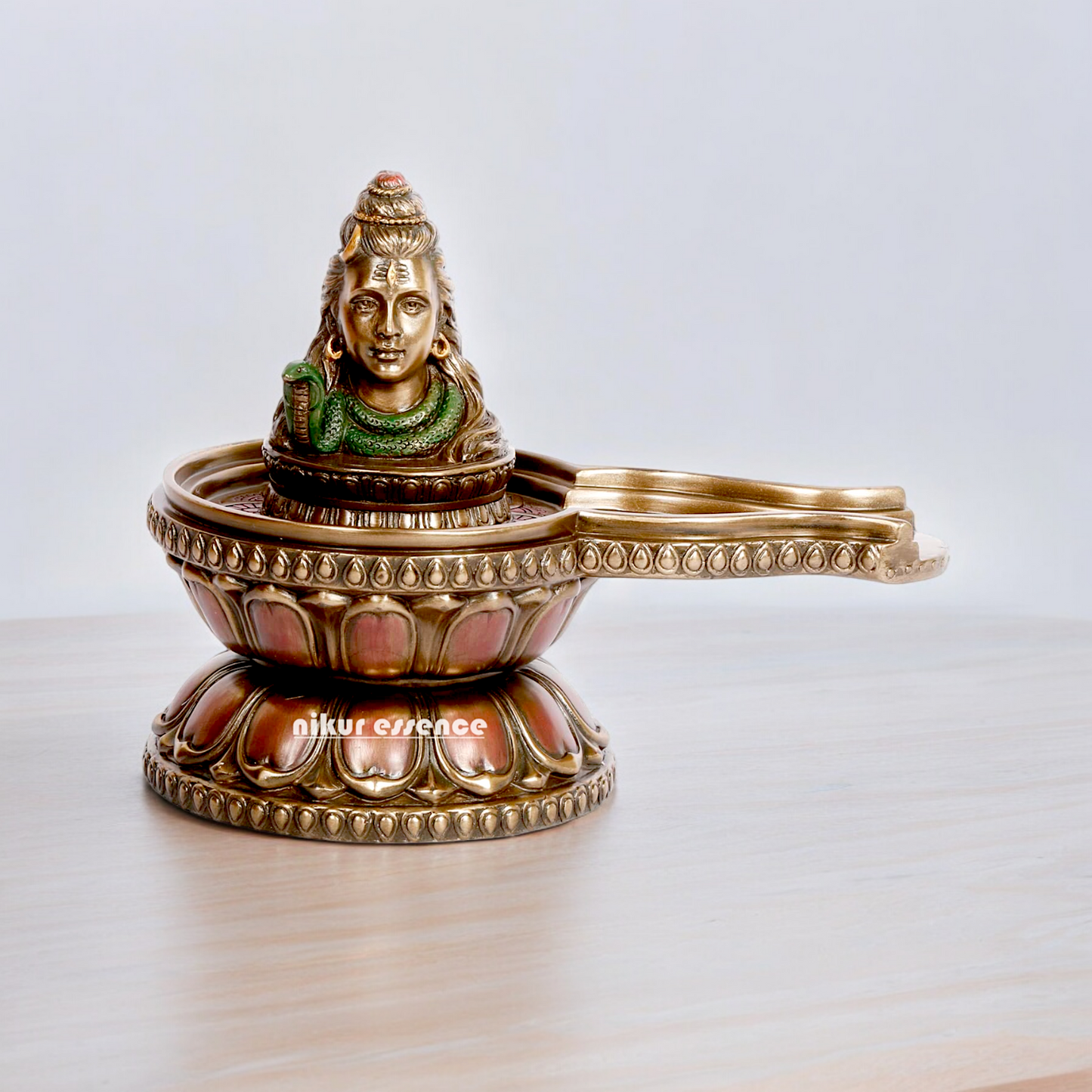 Bronze shiva Shivling idol - 6 inches Nikuressence
