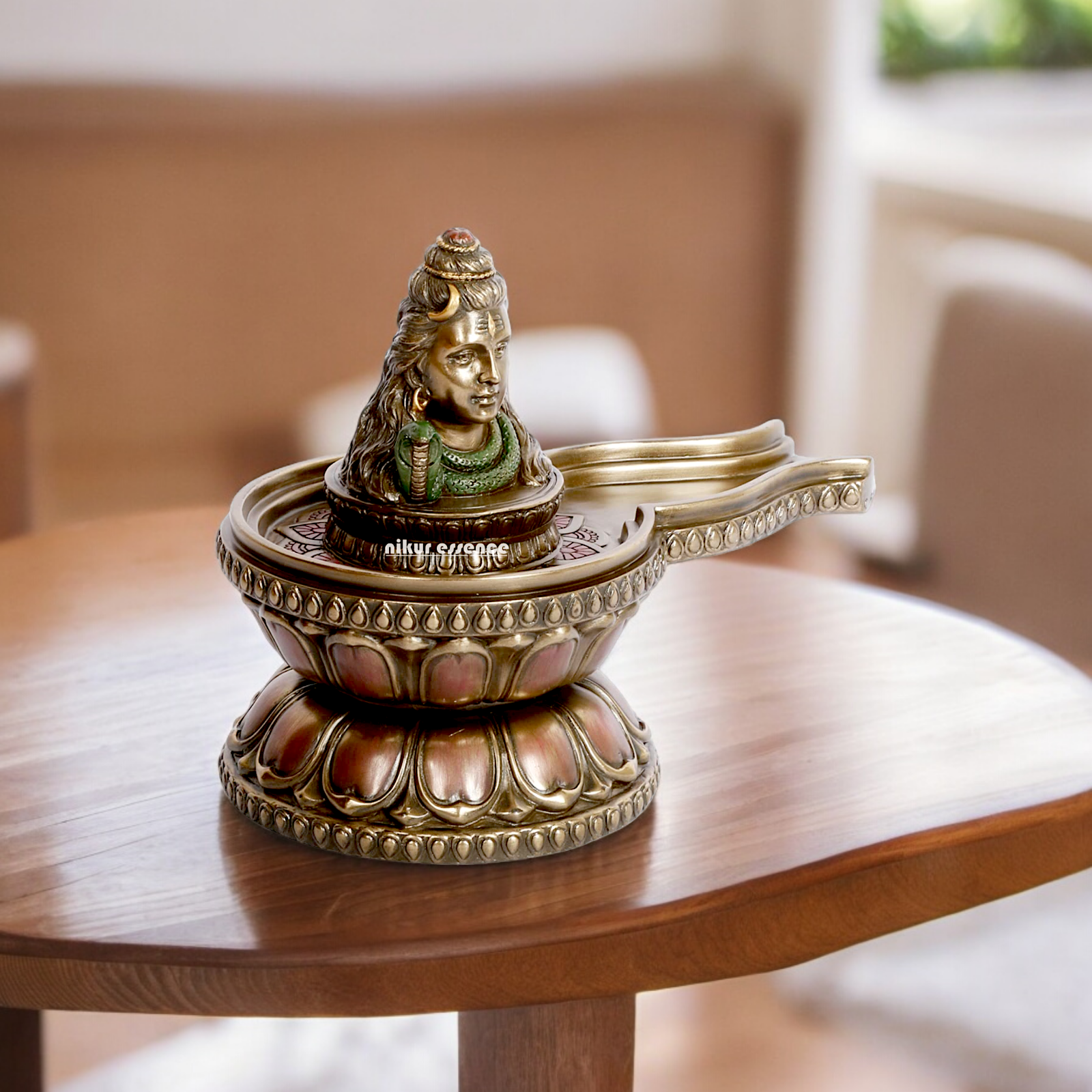 Bronze shiva Shivling idol - 6 inches Nikuressence