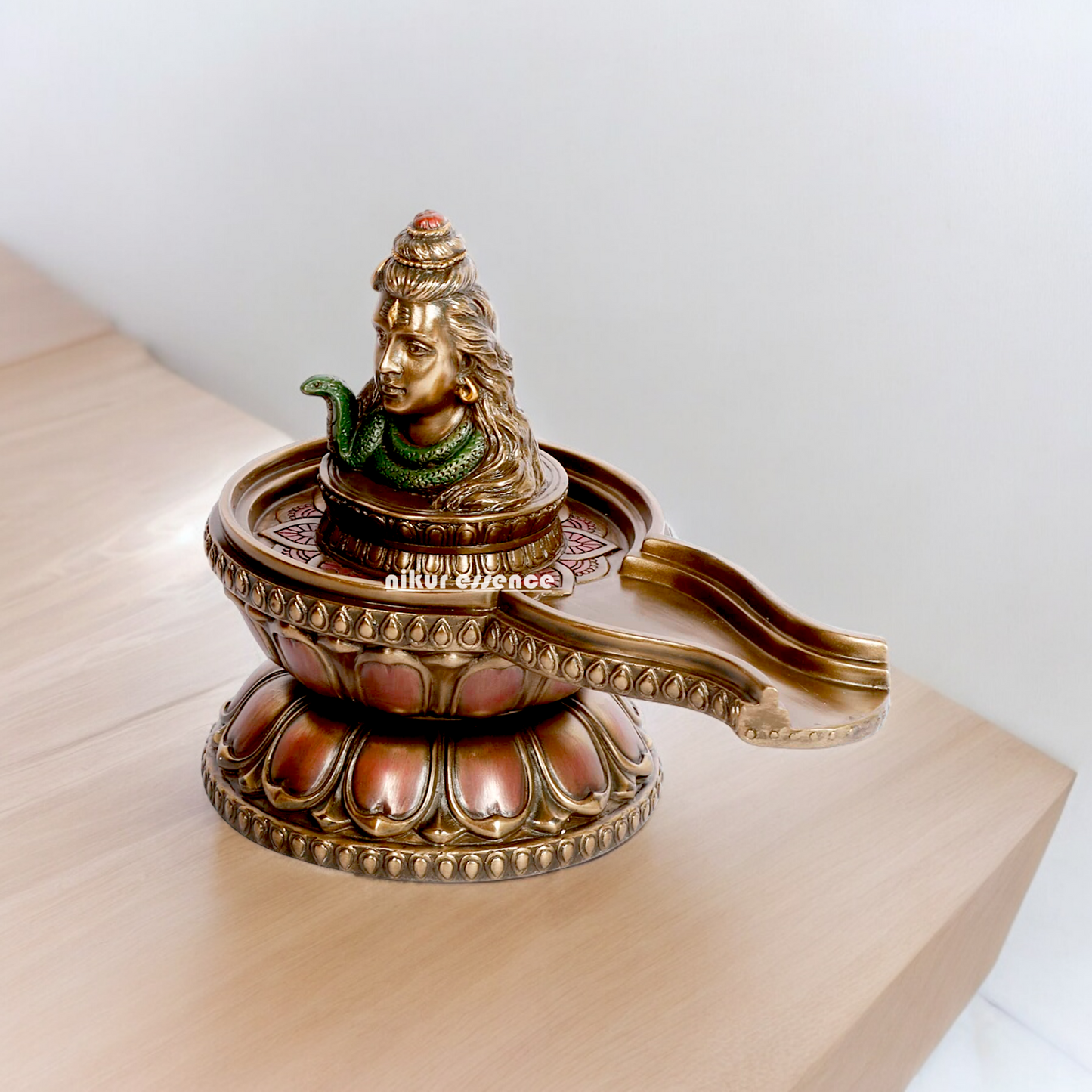 Bronze shiva Shivling idol - 6 inches Nikuressence