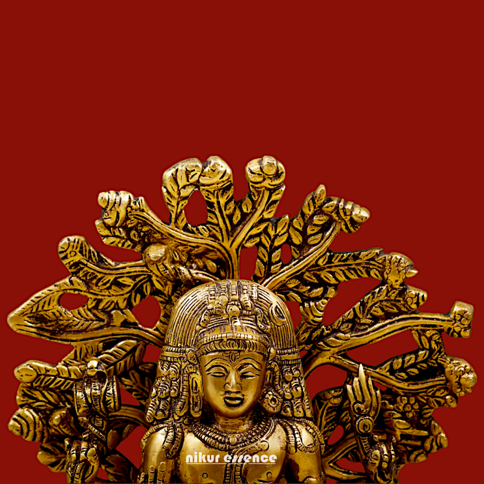 Shop Dakshinamurti Shiva Solid Brass idol - 12 inch Nikuressence