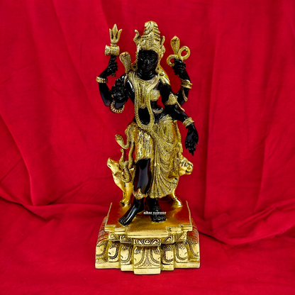 Lord Ardhanarishvara Brass idol - 18 inches Nikuressence