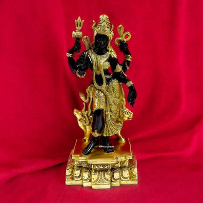 Lord Ardhanarishvara Brass idol - 18 inches Nikuressence