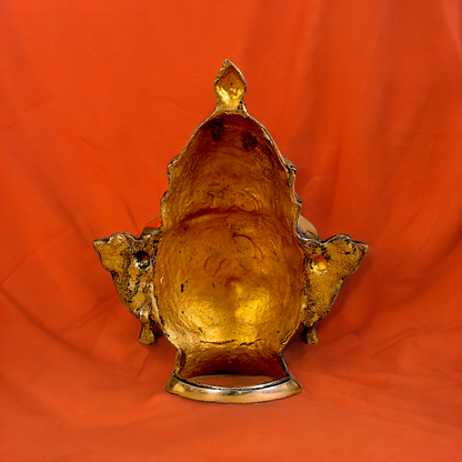 Goddess Gauri Parvati Brass idol- 9 inches Nikuressence