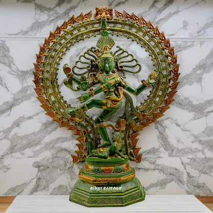 Buy Nataraja Shiva Dance Brass Idol - 30 inch Nikuressence