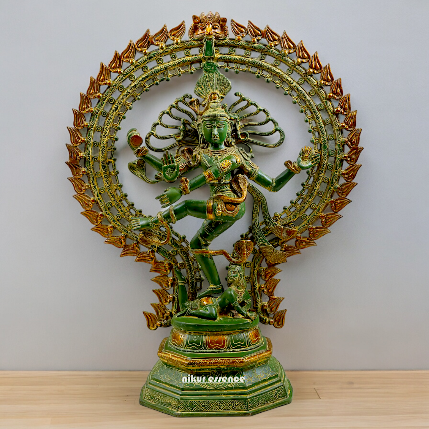 Buy Nataraja Shiva Dance Brass Idol - 30 inch Nikuressence