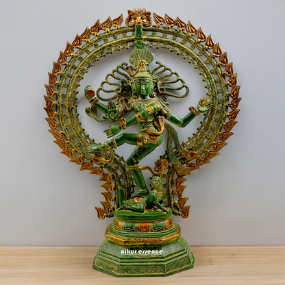 Buy Nataraja Shiva Dance Brass Idol - 30 inch Nikuressence