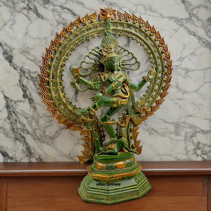 Buy Nataraja Shiva Dance Brass Idol - 30 inch Nikuressence
