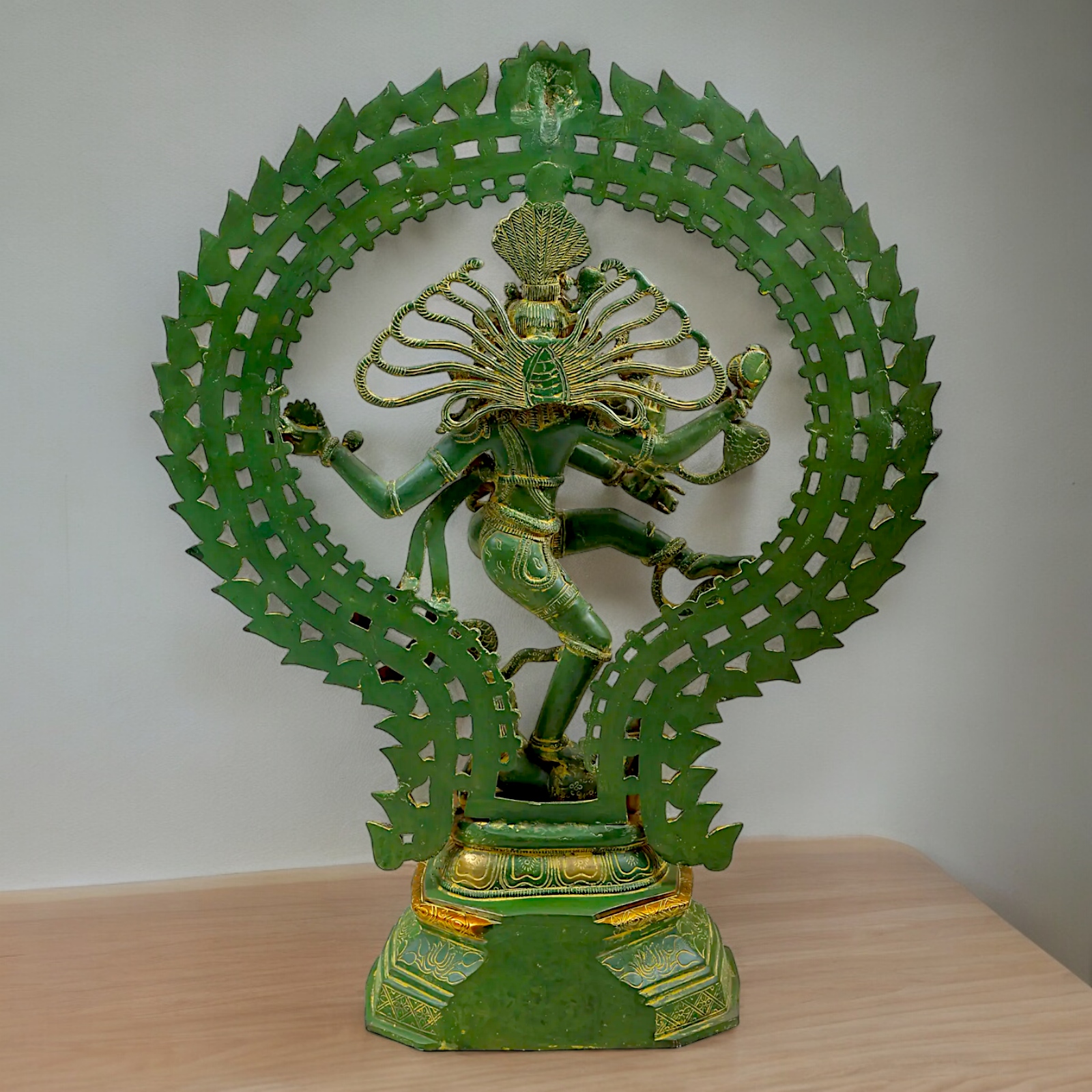 Buy Nataraja Shiva Dance Brass Idol - 30 inch Nikuressence