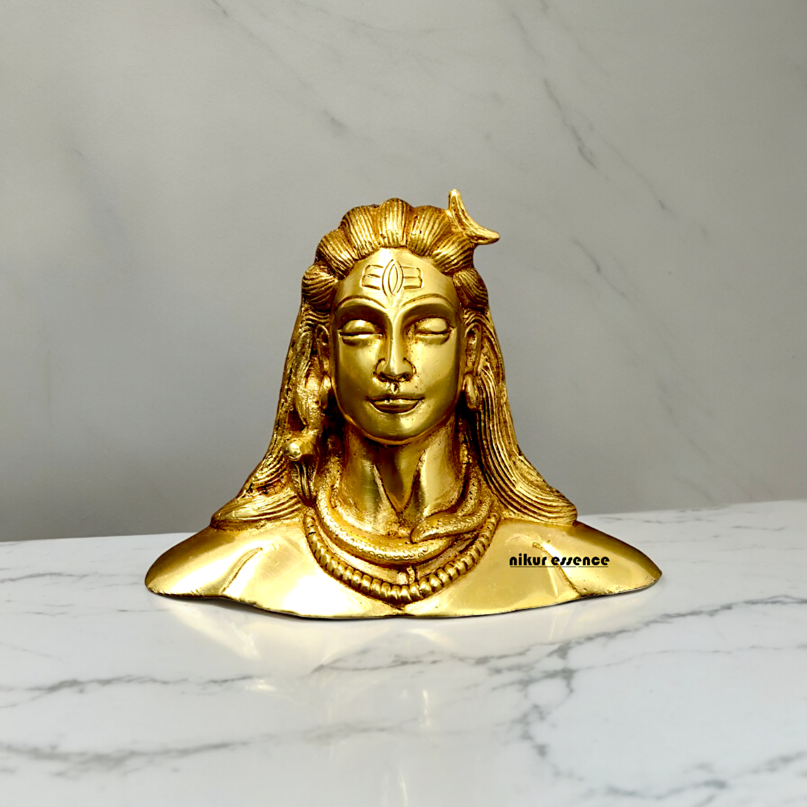 Shop Shiva Solid Brass idol - 4.5 inch Nikuressence