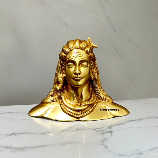 Shop Shiva Solid Brass idol - 4.5 inch Nikuressence