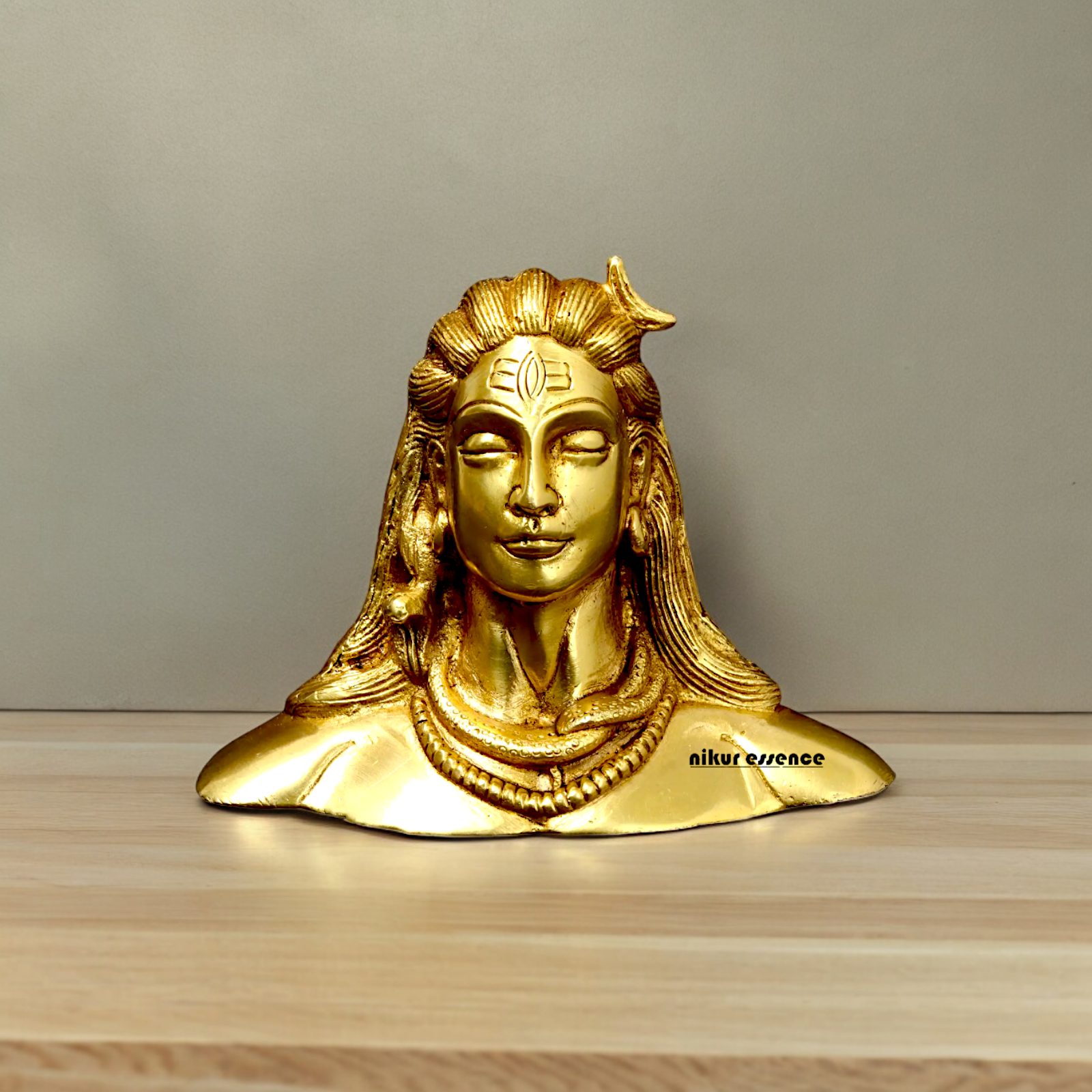 Shop Shiva Solid Brass idol - 4.5 inch Nikuressence