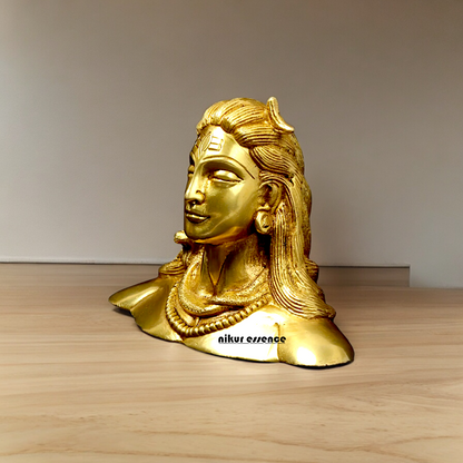 Shop Shiva Solid Brass idol - 4.5 inch Nikuressence